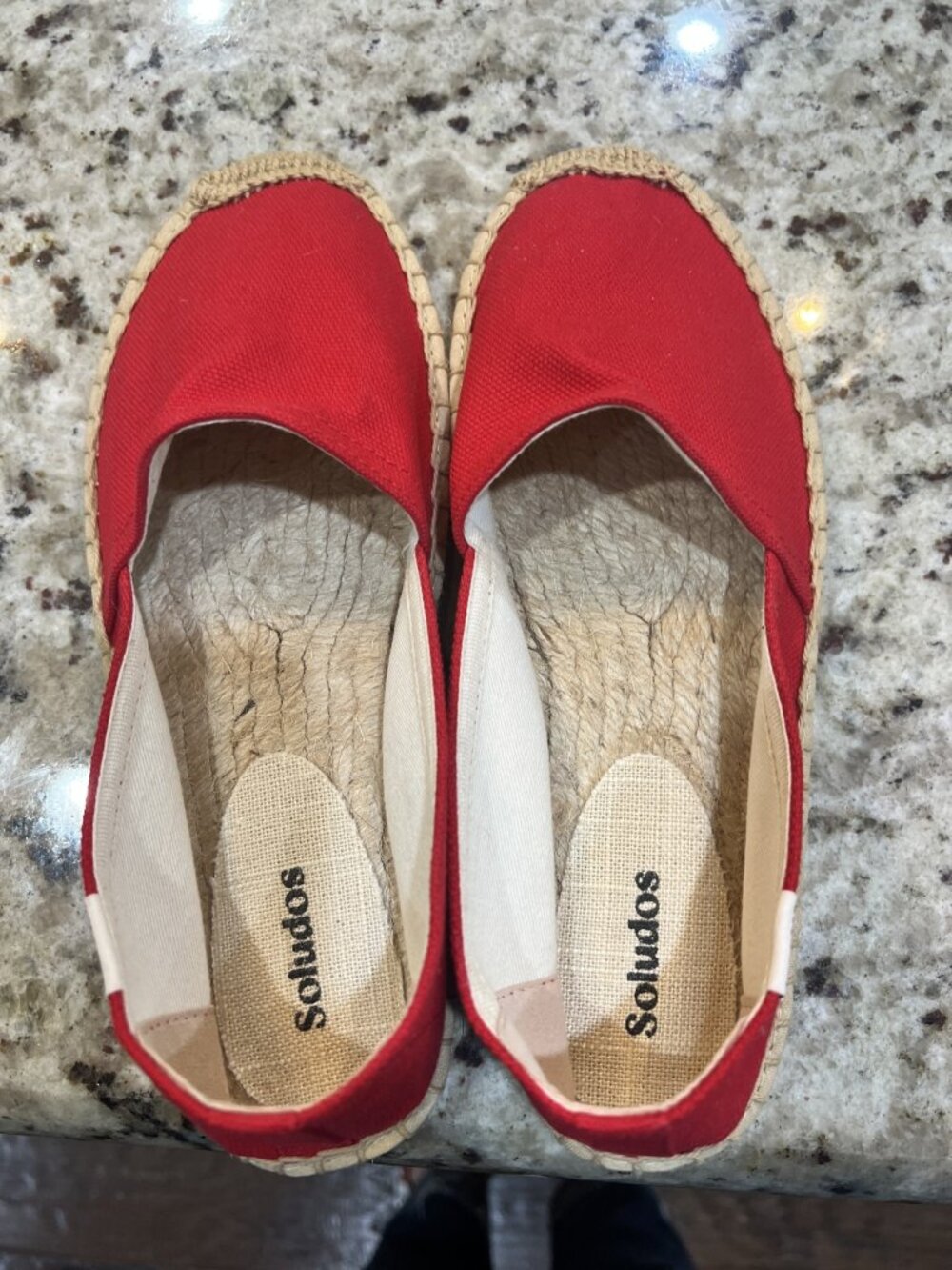 Soludos Dali Espadrilles Red Women's 37 6-6.5 Like New!